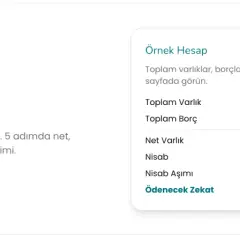 Beräkna din zakat snabbt och enkelt. Här ser du vad allmosor betyder med en tydlig översikt av tillgångar, skulder och zakatbelopp.
