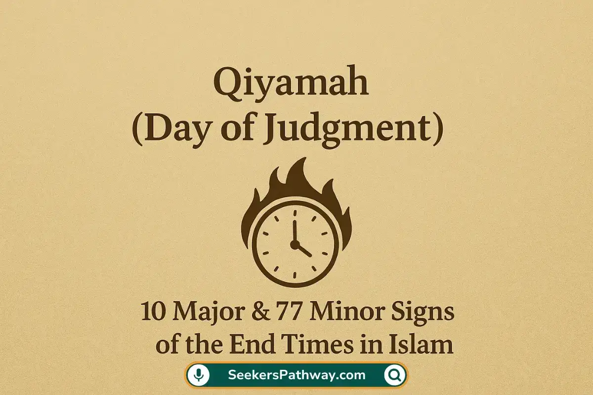 Qiyamah (domedagen) i islam: 10 stora och 77 mindre tecken på den yttersta tiden.